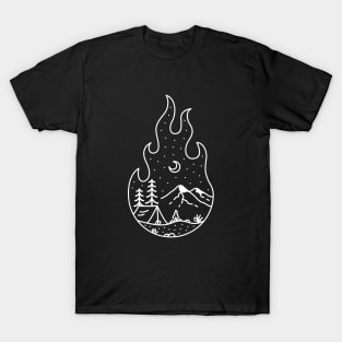Campfire and Adventure 1 T-Shirt